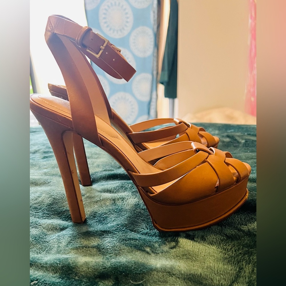 Aldo Beige Lacla High Heel Sandal